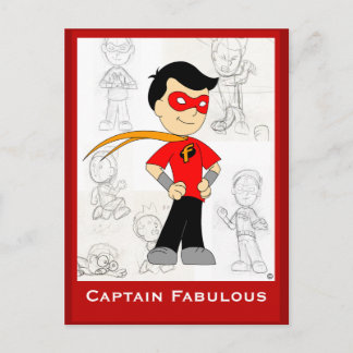 Kapitein Fabulous: Postkaart