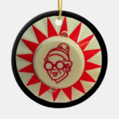 Kapitein Fantastic Pinball Bumper Ornament (Voorkant)