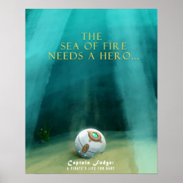 Kapitein Fudge Promo-Poster Poster