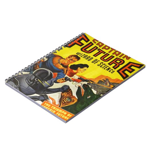 Kapitein Fure en de Space Dogs Notitieboek (Linkerzijde)