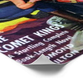 Kapitein Future — de Comet King Poster (Hoek)