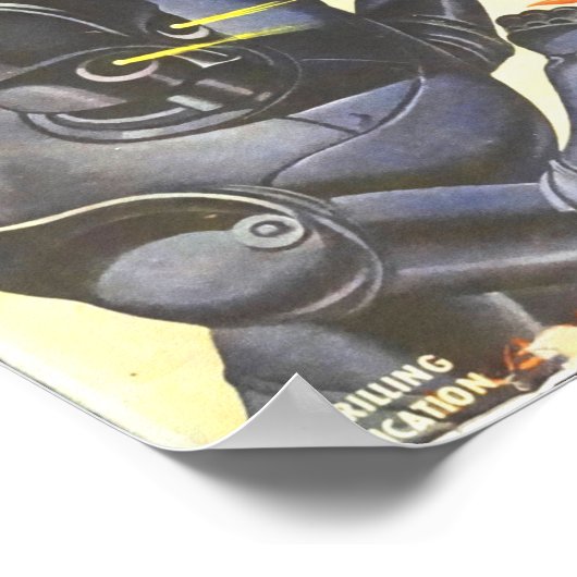 Kapitein Future — De triomfaten van Kapitein Futur Poster (Hoek)