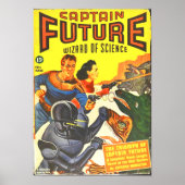 Kapitein Future — De triomfaten van Kapitein Futur Poster (Voorkant)