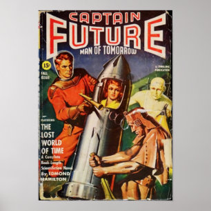 Kapitein Future — de verloren tijd Poster
