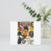 Kapitein Future en de Space Stones Briefkaart (Staand voorkant)