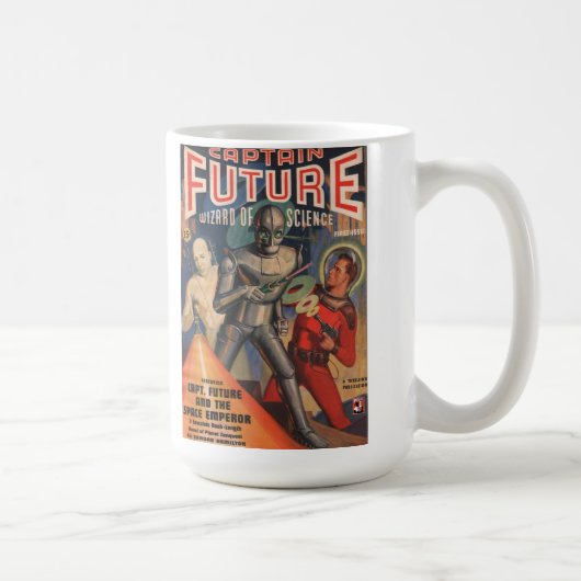 Kapitein Future First Issue 1940 Pulp Koffiemok (Rechts)