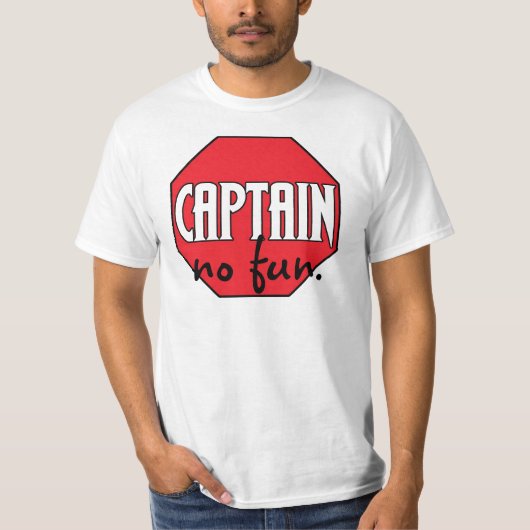 KAPITEIN GEEN KLOOF T-SHIRT (Voorkant)