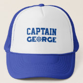 Kapitein George Trucker Hat Trucker Pet (Voorkant)