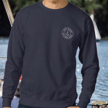 Kapitein, gepersonaliseerd Anchor Logo Sweatshirt