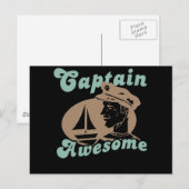 Kapitein Geweldige Briefkaart (Voorkant / Achterkant)