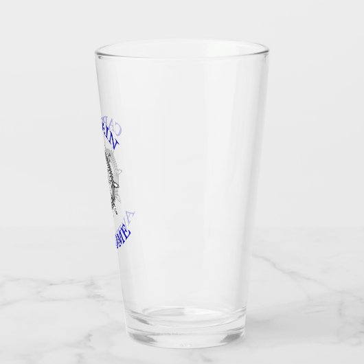 "Kapitein Geweldige" Glas (Links)