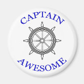 "Kapitein Geweldige" Magneet (Voorkant)