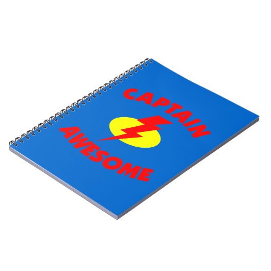 Kapitein Geweldige Notitieboek (Linkerzijde)