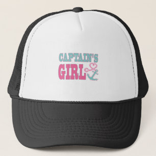 Kapitein Girl Anchor en Heart Trucker Pet