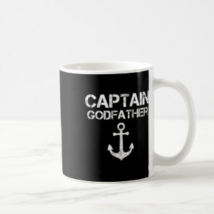 Kapitein Godfather Pontoon Lake Sailor Gevist boot Koffiemok