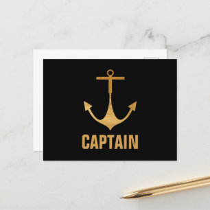 Kapitein, Gold Anchor Briefkaart