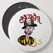 Kapitein Golus Ronde Button 6,0 Cm (Voorkant /achterkant)