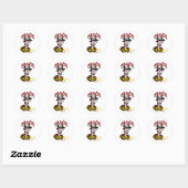 Kapitein Golus Ronde Sticker (Vel)