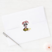 Kapitein Golus Ronde Sticker (Envelop)