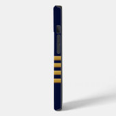 Kapitein gouden strepen Case-Mate iPhone case (Achterkant / Links)