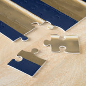 Kapitein gouden strepen legpuzzel (Zijkant)