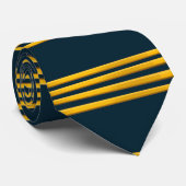 Kapitein gouden strepen, stropdas (Opgerold)