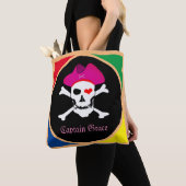 Kapitein "Grace" en Piraten - Schaaleiland/Meisjes Tote Bag (Dichtbij)