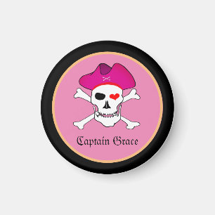 Kapitein "Grace" & Piraten - Schateiland /Meisjes Magneet