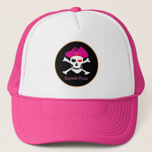 Kapitein "Grace" & Piraten - Schateiland /Meisjes Trucker Pet
