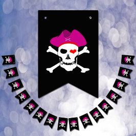 Kapitein Grace, Piraten Vlaggen, Boot Feest Vlaggetjes