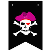 Kapitein Grace, Pirates Bunting Flags, Boat Party Vlaggetjes (Eerste vlag)