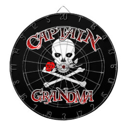 Kapitein Grandma Dartbord