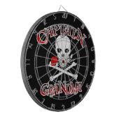Kapitein Grandma Dartbord (Voorkant Links)