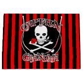 Kapitein Grandma Gift Bag Groot Cadeauzakje (Voorkant)