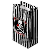 Kapitein Grandma Gift Bag Klein Cadeauzakje (Achterkant Gekanteld)