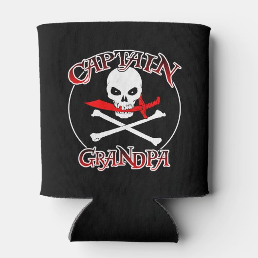 Kapitein Grandpa Blikjeskoeler (Achterkant)