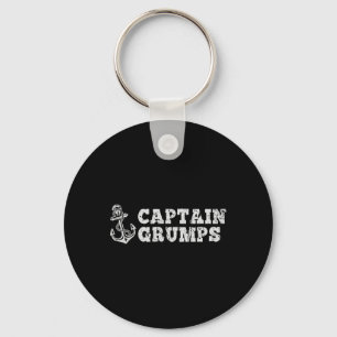Kapitein Grumps Zeilboot Boat Anchor Sleutelhanger