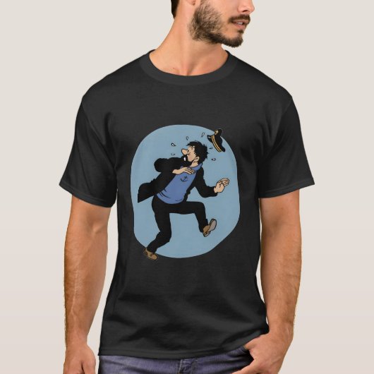 Kapitein Haddock - Tin-Tin Avontuur T-shirt (Voorkant)