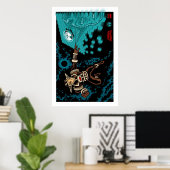 Kapitein Hammond tegen de Futuro Seven Poster (Thuiskantoor)