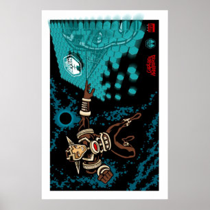 Kapitein Hammond tegen de Futuro Seven Poster