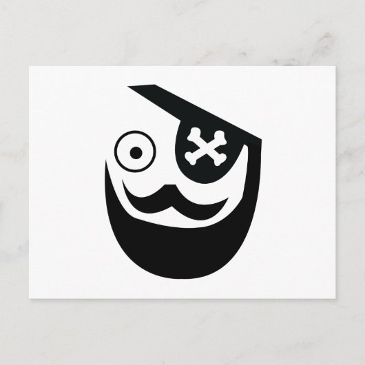 Kapitein Hank Briefkaart (Voorkant)