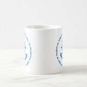 Kapitein heeft altijd gelijk koffiemok (Center)