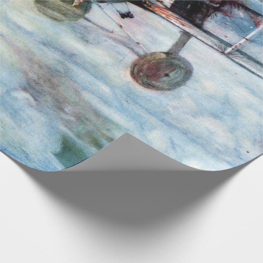 Kapitein Henri Farré Fequant keert terug op zijn s Cadeaupapier (Hoek)