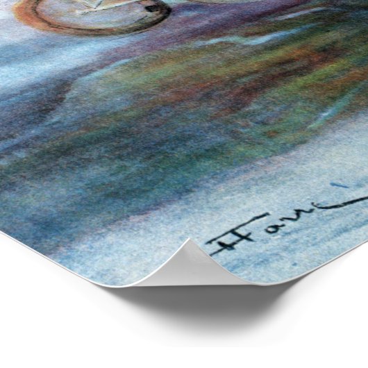 Kapitein Henri Farré Fequant keert terug op zijn s Poster (Hoek)