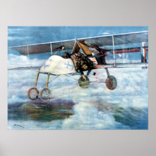 Kapitein Henri Farré Fequant keert terug op zijn s Poster