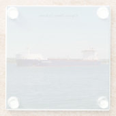 Kapitein Henry Jackman 2021 glas onderzetter (Achterkant)