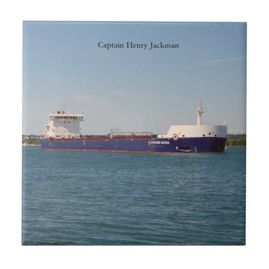 Kapitein Henry Jackman 2021 tegels Tegeltje (Voorkant)