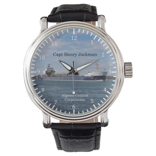 Kapitein Henry Jackman horloge (Voorkant)