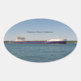 Kapitein Henry Jackman sticker