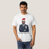 Kapitein Holt Kerstmis Dit is echt een vreugde T-shirt (Voorkant volledig)